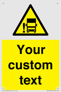 Custom warning blindspot